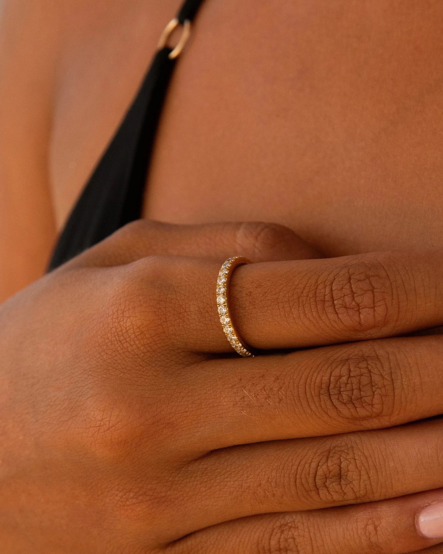 Anillo Aura Dorada - Bloomette Jewelry