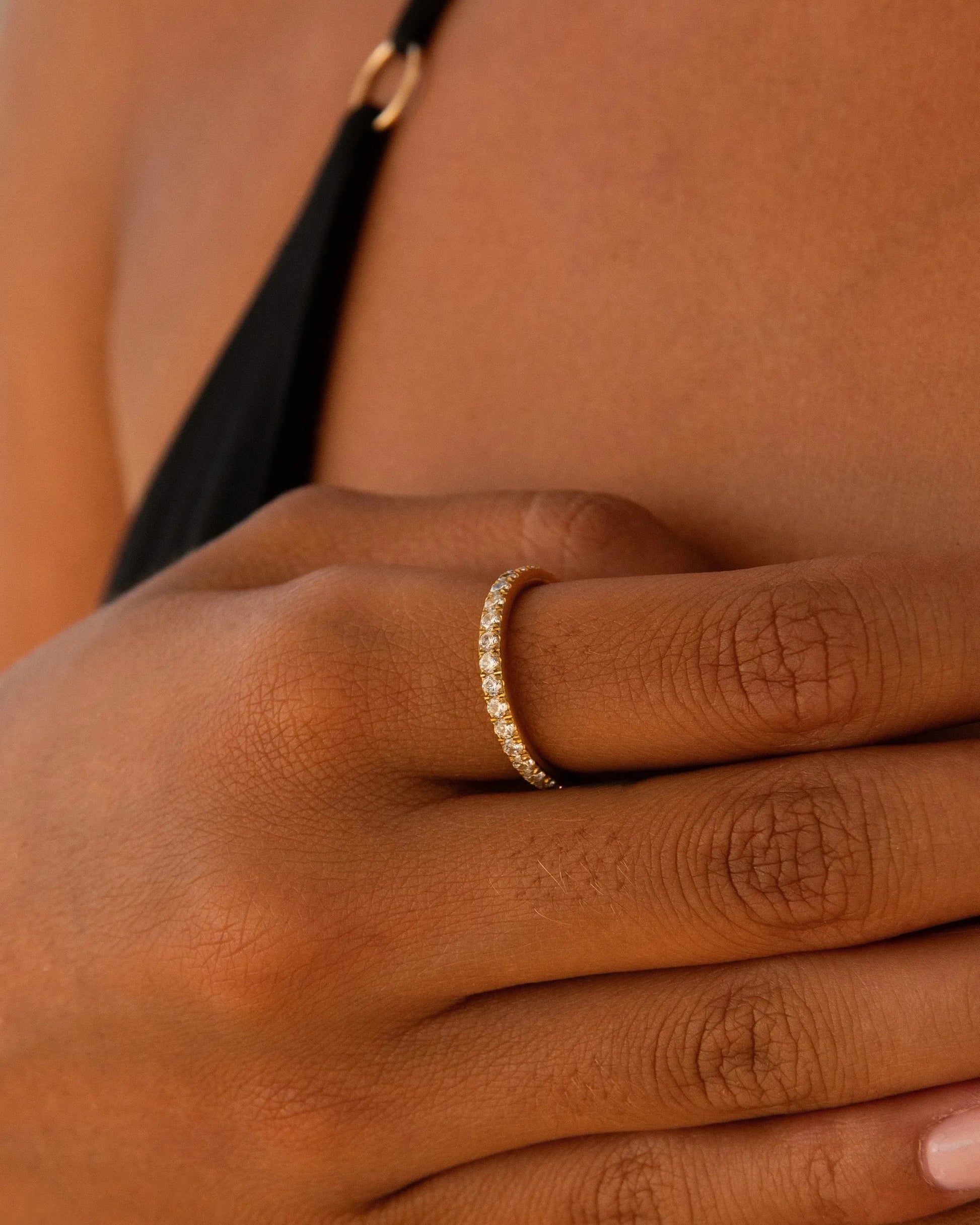 Anillo Aura Dorada - Bloomette Jewelry