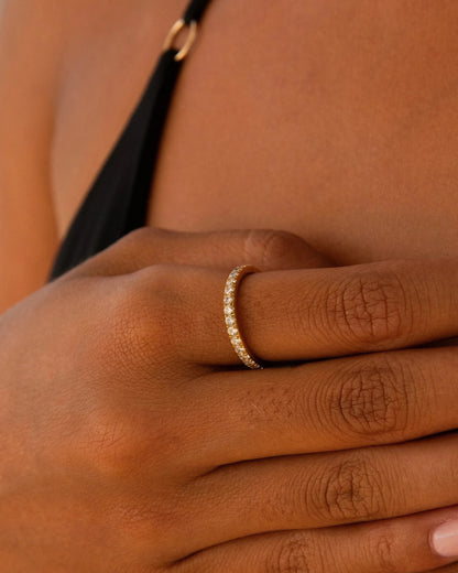 Anillo Aura Dorada - Bloomette Jewelry