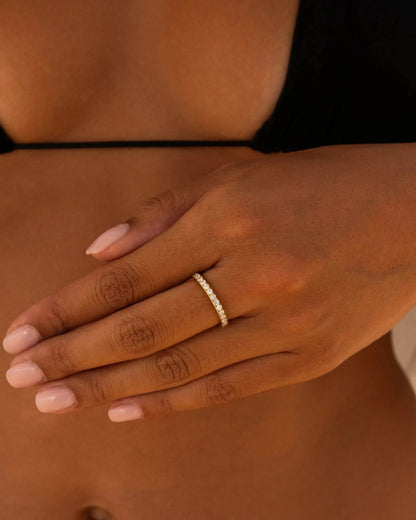 Anillo Aura Dorada - Bloomette Jewelry