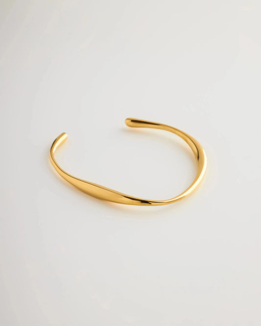 Brazalete Ola Dorada - Bloomette Jewelry